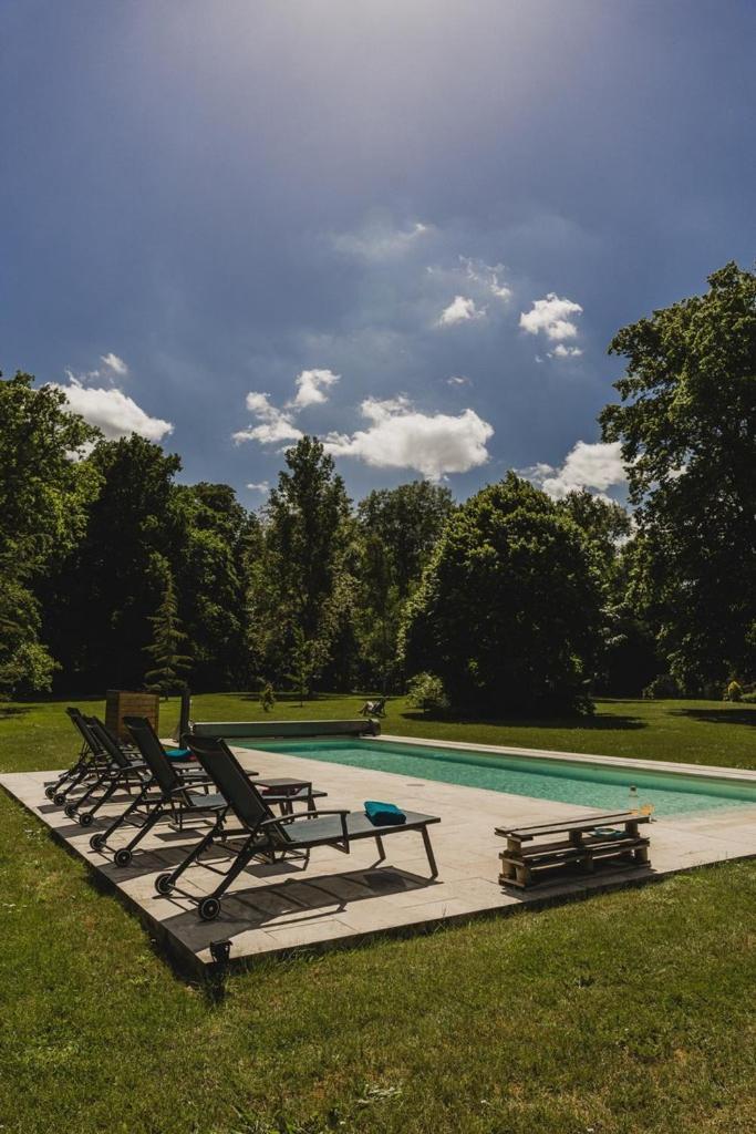 Domaine De Montizeau Bed and Breakfast Lailly-en-Val Exteriör bild